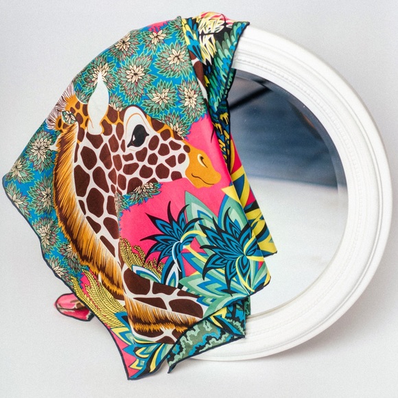 Silk Scarf/Head Wrap - Picture 2 of 2